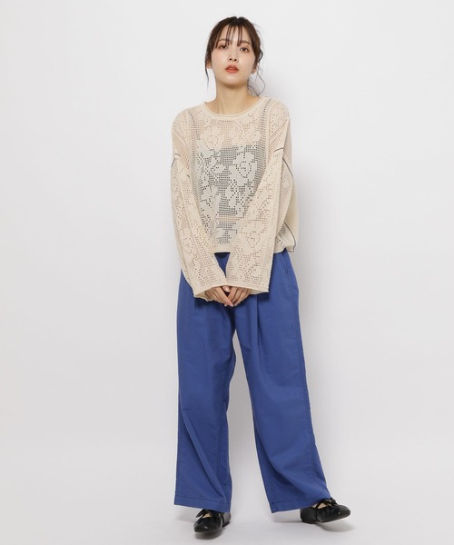 niko and...（ニコアンド）の「ルームドライ/2WAYベアカップキャミソール（キャミソール・レディース・アイボリー/ブラック/モカ・MEDIUM/SHORT）」の5枚目の写真