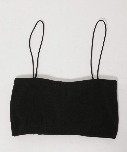 niko and...（ニコアンド）の「ルームドライ/2WAYベアカップキャミソール（キャミソール・レディース・アイボリー/ブラック/モカ・MEDIUM/SHORT）」の11枚目の写真