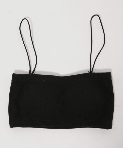 niko and...（ニコアンド）の「ルームドライ/2WAYベアカップキャミソール（キャミソール・レディース・アイボリー/ブラック/モカ・MEDIUM/SHORT）」の12枚目の写真