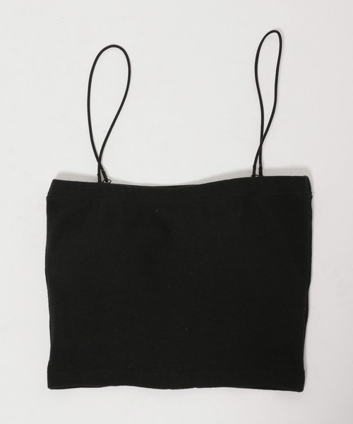 niko and...（ニコアンド）の「ルームドライ/2WAYベアカップキャミソール（キャミソール・レディース・アイボリー/ブラック/モカ・MEDIUM/SHORT）」の13枚目の写真