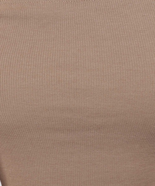 niko and...（ニコアンド）の「ルームドライ/2WAYベアカップキャミソール（キャミソール・レディース・アイボリー/ブラック/モカ・MEDIUM/SHORT）」の19枚目の写真