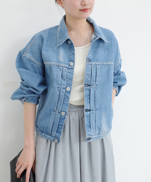IENA KURO DENSE DENIM JACKET