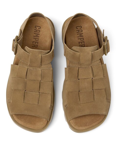 CAMPER（カンペール）の「[カンペール] BRUTUS SANDAL / サンダル（サンダル・レディース・キャメル・25.0cm/22.5cm/23.0cm/24.0cm/23.5cm）」の4枚目の写真