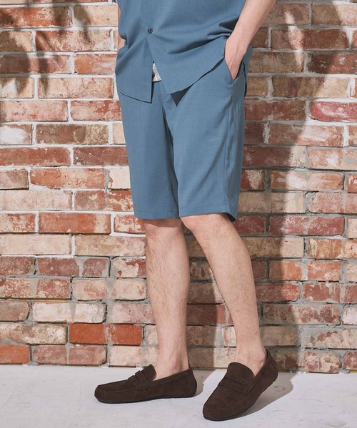 UNION STATION（ユニオンステーション）の「ストレッチカチオンショートパンツ（その他パンツ・メンズ・ライトブルー/ネイビー/ブラウン・M/L/LL）」の20枚目の写真