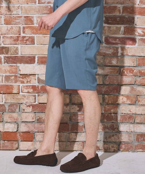 UNION STATION（ユニオンステーション）の「ストレッチカチオンショートパンツ（その他パンツ・メンズ・ライトブルー/ネイビー/ブラウン・M/L/LL）」の21枚目の写真