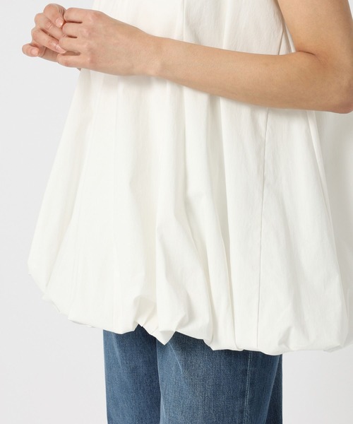 saloon(サルーン)の「SALOON(サルーン)/《再入荷》バックボタンバルーンブラウス【手洗い可】(シャツ/ブラウス・レディース・ブラック/ホワイト/ベージュ・FREE)」の16枚目の写真