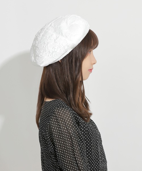nii）シワ加工ベレー帽（ハンチング/ベレー帽）｜PARKS TOKYO