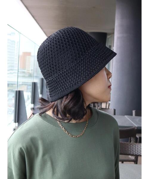 CRAFT STANDARD BOUTIQUE（クラフトスタンダードブティック）の「サーモハット（ハット・レディース・キャメル/ブラック・FREE）」の3枚目の写真