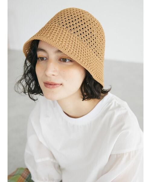 CRAFT STANDARD BOUTIQUE（クラフトスタンダードブティック）の「サーモハット（ハット・レディース・キャメル/ブラック・FREE）」の5枚目の写真