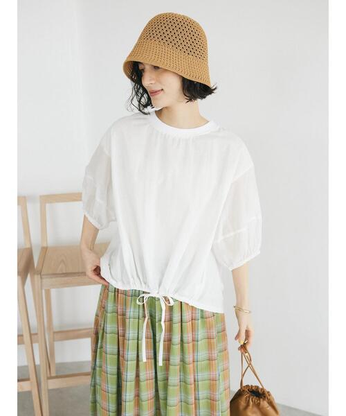 CRAFT STANDARD BOUTIQUE（クラフトスタンダードブティック）の「サーモハット（ハット・レディース・キャメル/ブラック・FREE）」の7枚目の写真