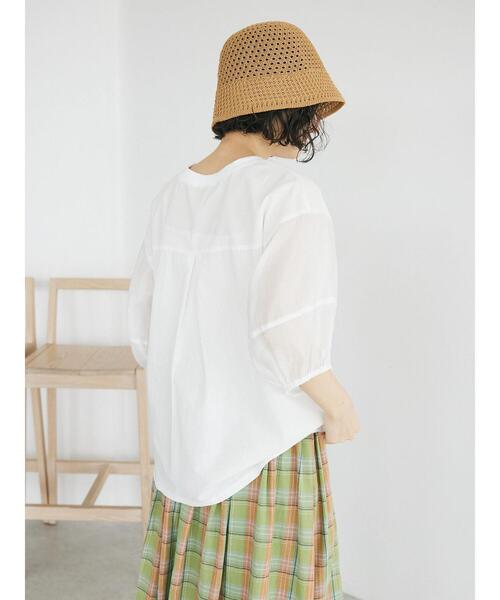 CRAFT STANDARD BOUTIQUE（クラフトスタンダードブティック）の「サーモハット（ハット・レディース・キャメル/ブラック・FREE）」の8枚目の写真