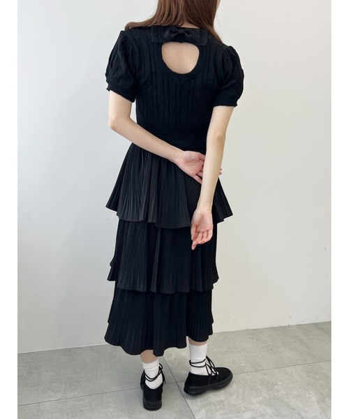 PHILLY（フィリー）の「【PHILLY】プリーツティアードロングスカート（スカート・レディース・ホワイト/ブラック・FREE）」の11枚目の写真