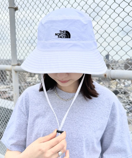 THE NORTH FACE（ザノースフェイス）の「国内未発売 THE NORTH FACE(ザ・ノースフェイス)/吸湿速乾 冷感素材 ナイロンバケットハット サファリハット アドベンチャーハット/STANDARD LT BUCKET HAT（ハット・レディース・ホワイト/ライトベージュ/ブラック・M/L）」の11枚目の写真