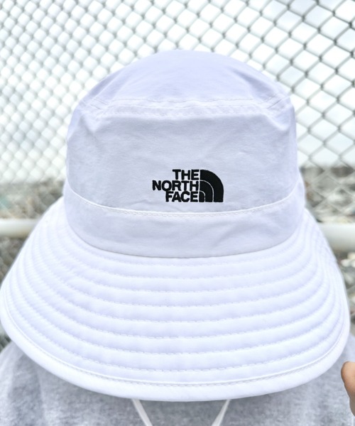 THE NORTH FACE（ザノースフェイス）の「国内未発売 THE NORTH FACE(ザ・ノースフェイス)/吸湿速乾 冷感素材 ナイロンバケットハット サファリハット アドベンチャーハット/STANDARD LT BUCKET HAT（ハット・レディース・ホワイト/ライトベージュ/ブラック・M/L）」の13枚目の写真