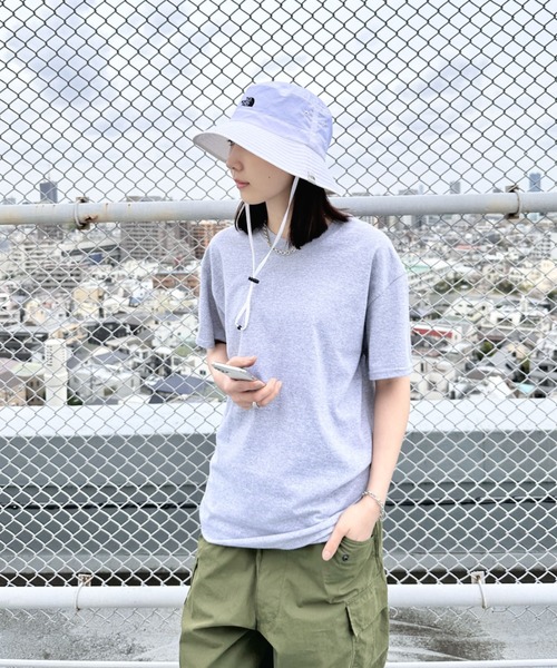 THE NORTH FACE（ザノースフェイス）の「国内未発売 THE NORTH FACE(ザ・ノースフェイス)/吸湿速乾 冷感素材 ナイロンバケットハット サファリハット アドベンチャーハット/STANDARD LT BUCKET HAT（ハット・レディース・ホワイト/ライトベージュ/ブラック・M/L）」の16枚目の写真