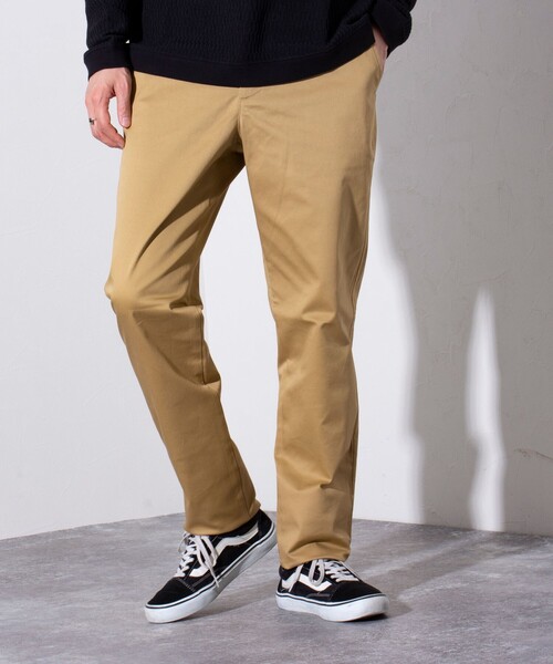 GLOSTER（グロスター）の「【GLOSTER/グロスター】コンパクト チノストレッチパンツ（チノパンツ・メンズ・グレー/ダークネイビー/ロイヤルブルー/ベージュ・M/L/S/XL）」の2枚目の写真