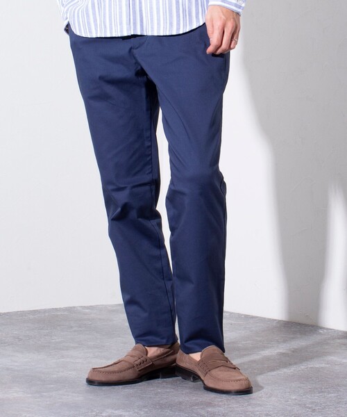 GLOSTER（グロスター）の「【GLOSTER/グロスター】コンパクト チノストレッチパンツ（チノパンツ・メンズ・グレー/ダークネイビー/ロイヤルブルー/ベージュ・M/L/S/XL）」の20枚目の写真