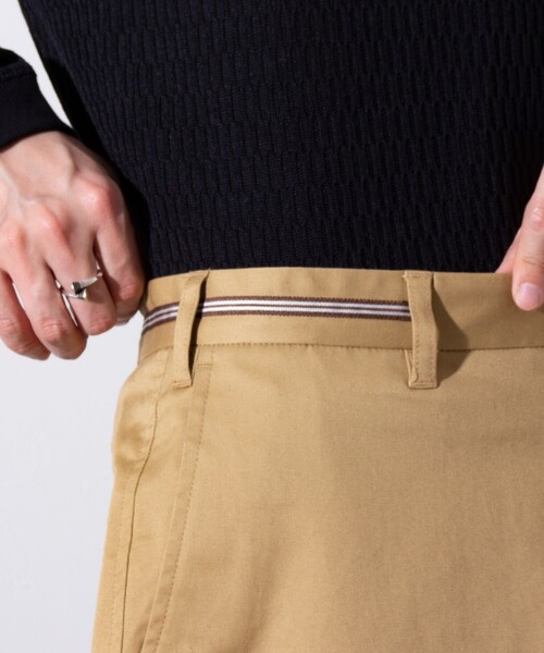 GLOSTER（グロスター）の「【GLOSTER/グロスター】コンパクト チノストレッチパンツ（チノパンツ・メンズ・グレー/ダークネイビー/ロイヤルブルー/ベージュ・M/L/S/XL）」の8枚目の写真