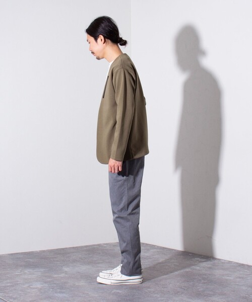 GLOSTER（グロスター）の「【GLOSTER/グロスター】コンパクト チノストレッチパンツ（チノパンツ・メンズ・グレー/ダークネイビー/ロイヤルブルー/ベージュ・M/L/S/XL）」の11枚目の写真