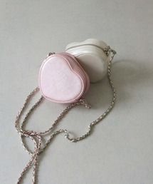 【nomnom】ハートショルダーバッグ