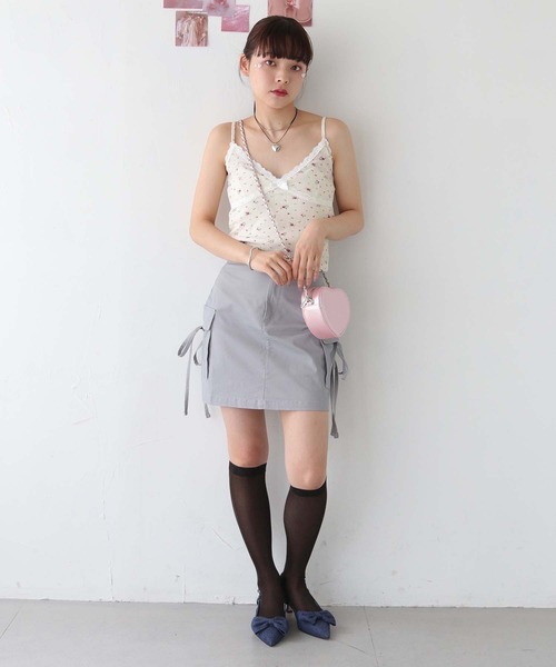 nomnom（ノムノム）の「【nomnom】ハートショルダーバッグ（ショルダーバッグ・レディース・アイボリー/ピンク/シルバー/ブラック・FREE）」の12枚目の写真