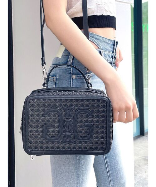 GYDA（ジェイダ）の「Symmetry GYDA BOXバッグ（ショルダーバッグ・レディース・ベージュ/ブラック・FREE）」の20枚目の写真