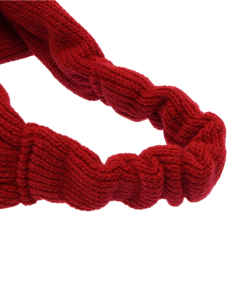 SHIPS KIDS（シップスキッズ）の「SHIPS KIDS:ニット ヘア バンド（ヘアバンド・キッズ・ライトグレー/レッド・ONE SIZE）」の3枚目の写真