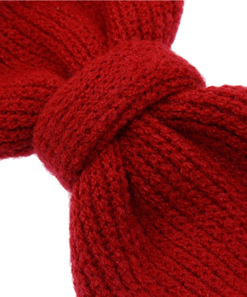 SHIPS KIDS（シップスキッズ）の「SHIPS KIDS:ニット ヘア バンド（ヘアバンド・キッズ・ライトグレー/レッド・ONE SIZE）」の4枚目の写真