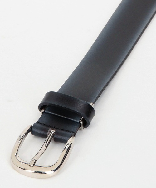 NICOLE CLUB FOR MEN（ニコルクラブフォーメン）の「グラデーションレザーベルト（ベルト・メンズ・キャメル/ブラック/ダークブラウン/オフホワイト・FREE）」の4枚目の写真