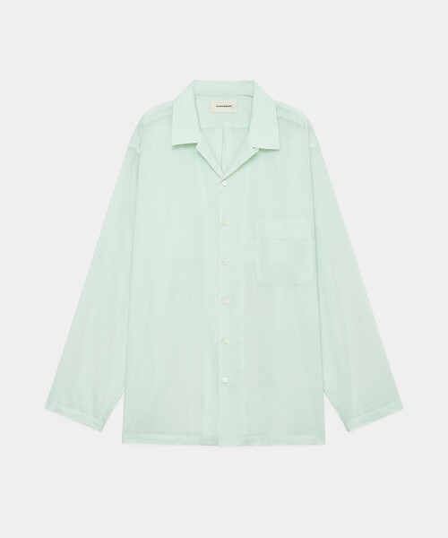 MARKAWARE オーガニックコットン グリーンシャツ MARKAWARE Shirts Collection