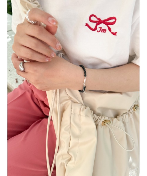 JUMELLE(ジュメロ)の「shishu logo T(Tシャツ/カットソー・レディース・ホワイト/グレー・FREE)」の20枚目の写真