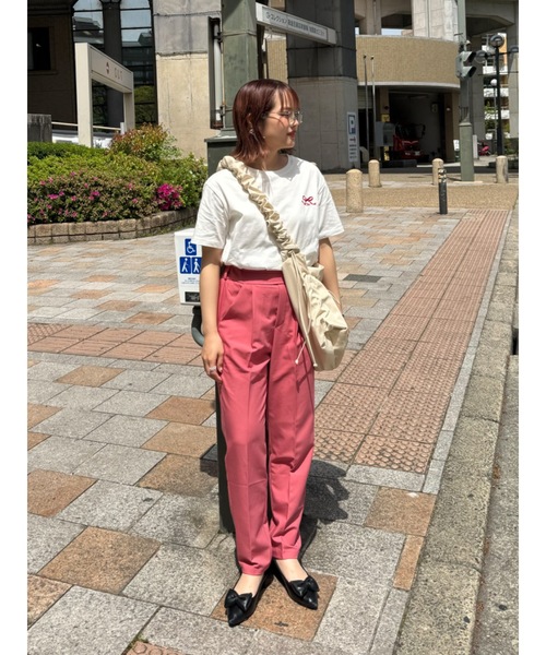 JUMELLE(ジュメロ)の「shishu logo T(Tシャツ/カットソー・レディース・ホワイト/グレー・FREE)」の21枚目の写真