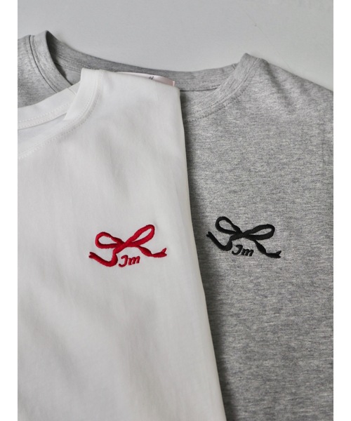 JUMELLE(ジュメロ)の「shishu logo T(Tシャツ/カットソー・レディース・ホワイト/グレー・FREE)」の17枚目の写真