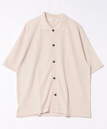  j.n.r.d | j.n.r.d / シャーリング襟リブハーフスリーブシャツ(シャツ/ブラウス)