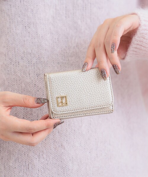 B:MING by BEAMS（ビーミングバイビームス）の「【別注】Le Vernis  / ミニ ウォレット（ポーチ・レディース・ブルー系その他/イエロー系その他6・ONE SIZE）」の2枚目の写真