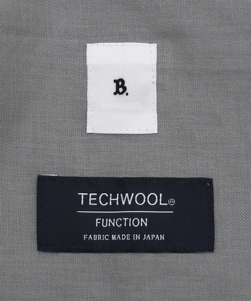 EDIFICE LA BOUCLE（エディフィスラブークル）の「LA BOUCLE (ラブークル) TECH WOOL カーゴショーツ（カーゴパンツ・メンズ・ネイビー/グレー・3/2）」の16枚目の写真