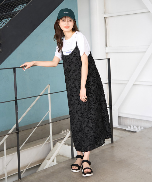 ROPE' PICNIC（ロペピクニック）の「RENU/ロゴ&フォトTシャツ（Tシャツ/カットソー・レディース・ホワイト系その他/ホワイト/ブラック/ブルー系その他4・40/38）」の8枚目の写真