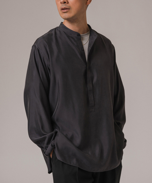 EDIFICE（エディフィス）の「ツイル プルオーバーシャツ（シャツ  