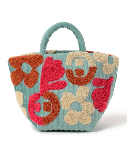 Ray BEAMS（レイビームス）の「【別注】beej / キルト トートバッグ（ハンドバッグ・レディース・ライトブルー/ピンク/オフホワイト・ONE SIZE）」の20枚目の写真