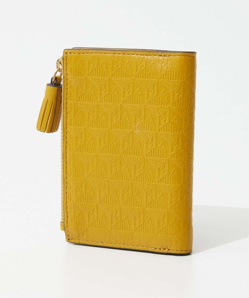 Anya Hindmarch 財布　ゴールド SALE】送料無料 即決 美品 アニヤハインドマーチ eyes 長財布