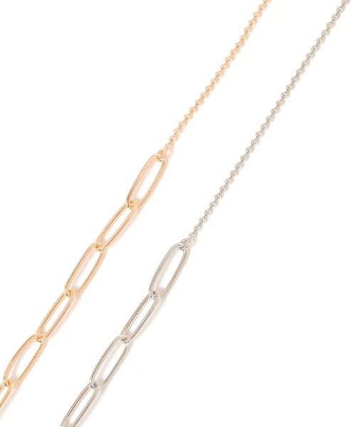 studio CLIP（スタディオクリップ）の「ミックスチェーンY字ネックレス（ネックレス・レディース・その他1/その他2・FREE）」の5枚目の写真