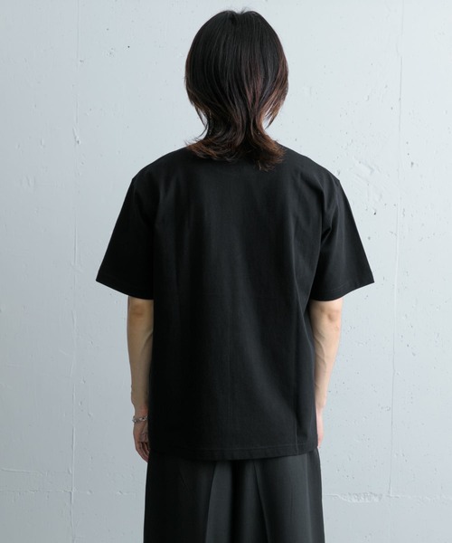 SENSE OF PLACE by URBAN RESEARCH(センスオブプレイスバイアーバンリサーチ)の「ヴィンテージライクTシャツ(モーツァルト)(Tシャツ/カットソー・メンズ・ブラック/ピンク・MEDIUM/LARGE)」の14枚目の写真