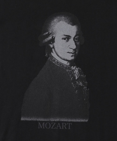 SENSE OF PLACE by URBAN RESEARCH(センスオブプレイスバイアーバンリサーチ)の「ヴィンテージライクTシャツ(モーツァルト)(Tシャツ/カットソー・メンズ・ブラック/ピンク・MEDIUM/LARGE)」の19枚目の写真