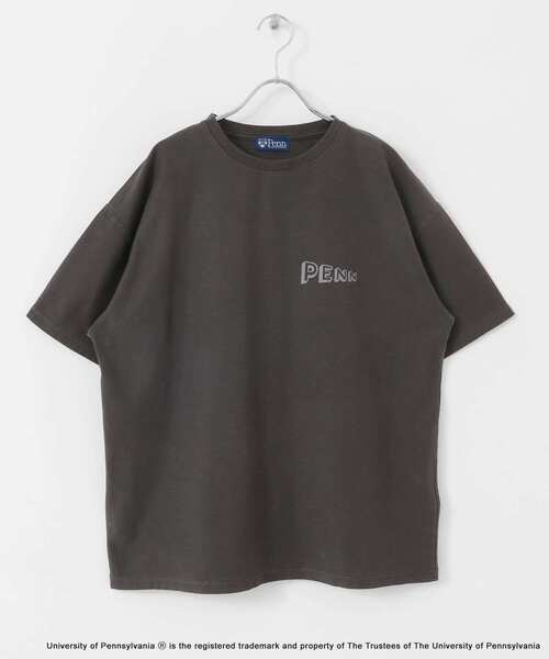 URBAN RESEARCH Sonny Label（アーバンリサーチサニーレーベル）の「PENNカレッジピグメントTシャツ（Tシャツ/カットソー・メンズ・スミクロ/ネイビー・LARGE/MEDIUM）」の13枚目の写真