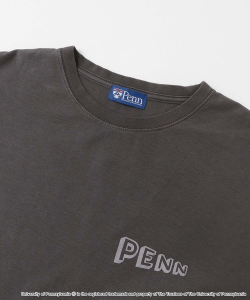 URBAN RESEARCH Sonny Label（アーバンリサーチサニーレーベル）の「PENNカレッジピグメントTシャツ（Tシャツ/カットソー・メンズ・スミクロ/ネイビー・LARGE/MEDIUM）」の14枚目の写真