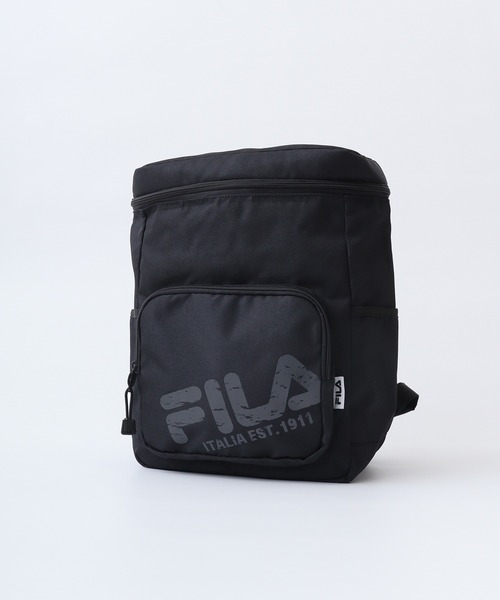 FILA(フィラ)の「FILA 斜めロゴミニスクエアリュック(バックパック/リュック・メンズ・ブラック/シルバー/ゴールド/ホワイト・FREE)」の6枚目の写真