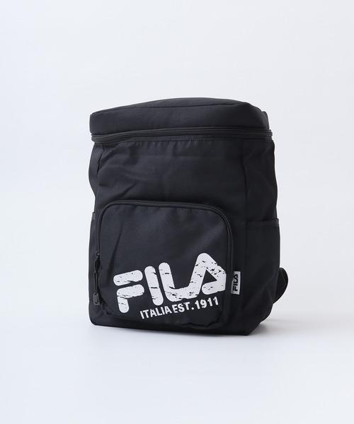 FILA(フィラ)の「FILA 斜めロゴミニスクエアリュック(バックパック/リュック・メンズ・ブラック/シルバー/ゴールド/ホワイト・FREE)」の8枚目の写真