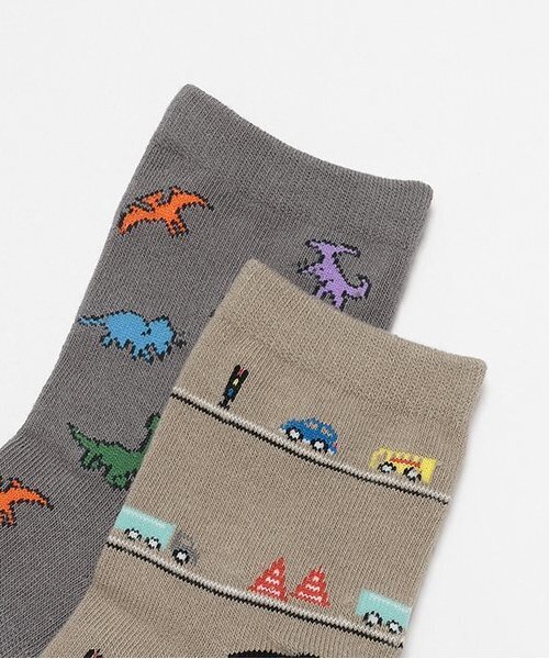 petit main(プティマイン)の「BOYSアソートソックス(ソックス/靴下・キッズ・チャコール/ネイビー/ライトベージュ/モカ・L/M/S/SS)」の8枚目の写真