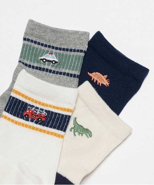 petit main(プティマイン)の「BOYSアソートソックス(ソックス/靴下・キッズ・チャコール/ネイビー/ライトベージュ/モカ・L/M/S/SS)」の9枚目の写真