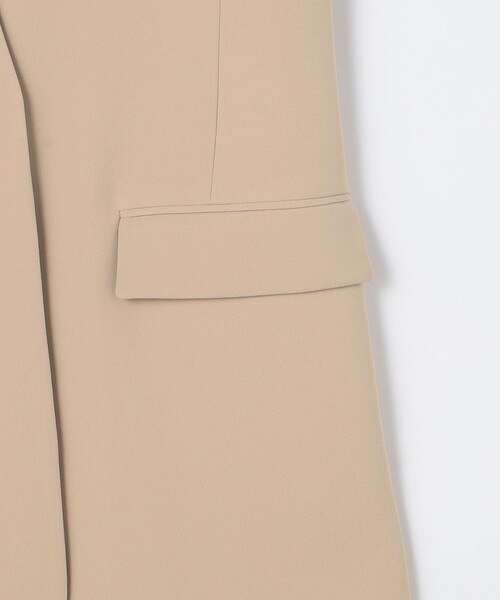NOLLEY’S(ノーリーズ)の「《セットアップ対応》ウォッシャブルダブルクロスジレ(ベスト・レディース・ベージュ/ブラック・38)」の22枚目の写真